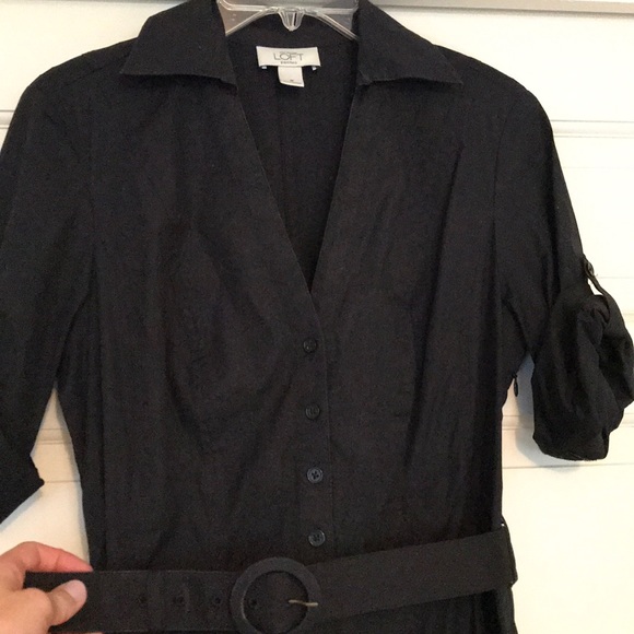 Black blouse dress - Picture 2 of 3